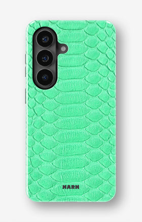 Samsung Galaxy S26 Tough Case – Turquoise Snake - View 1