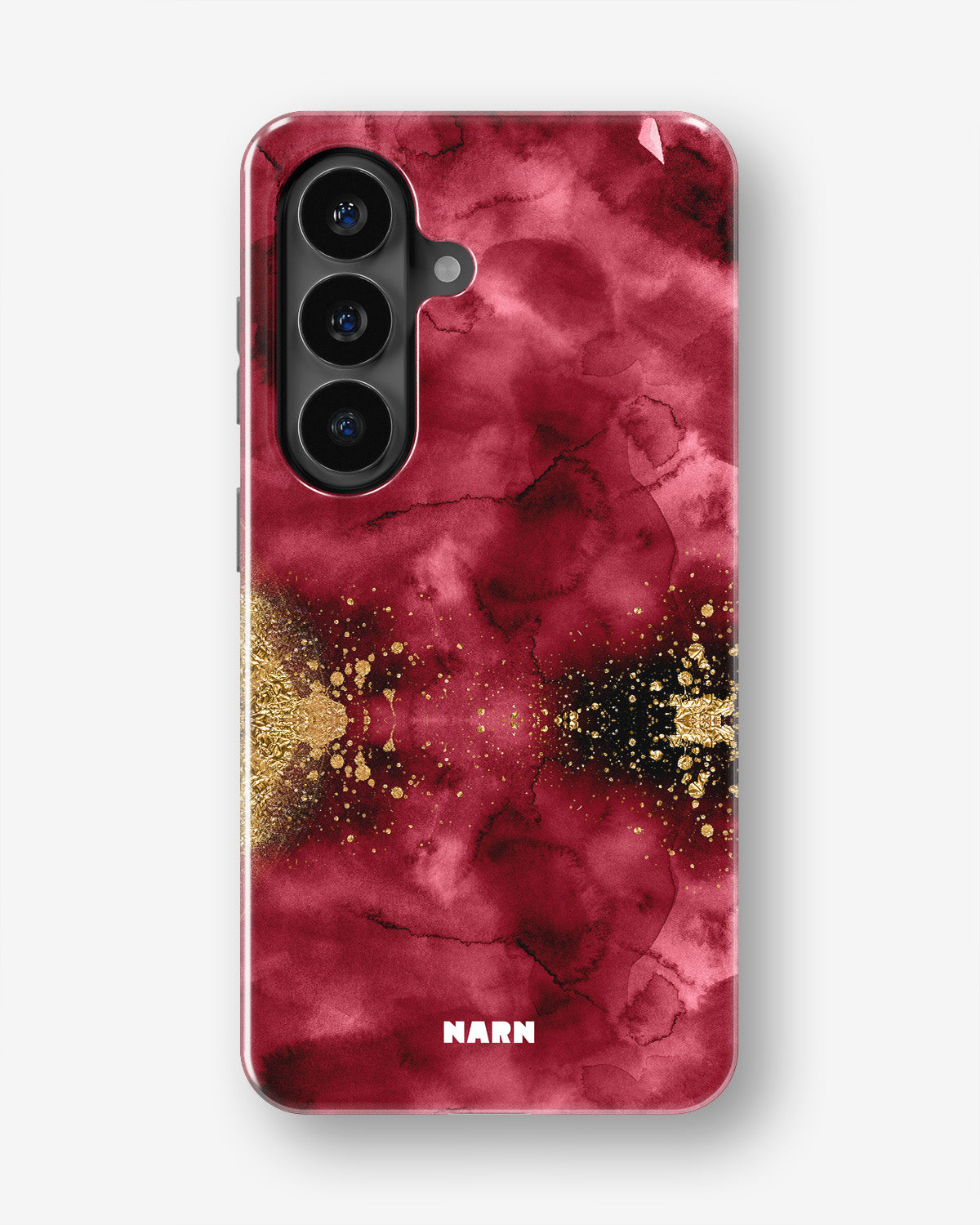 Samsung Galaxy S26 Tough Case – Burgendy Shimmer - View 1