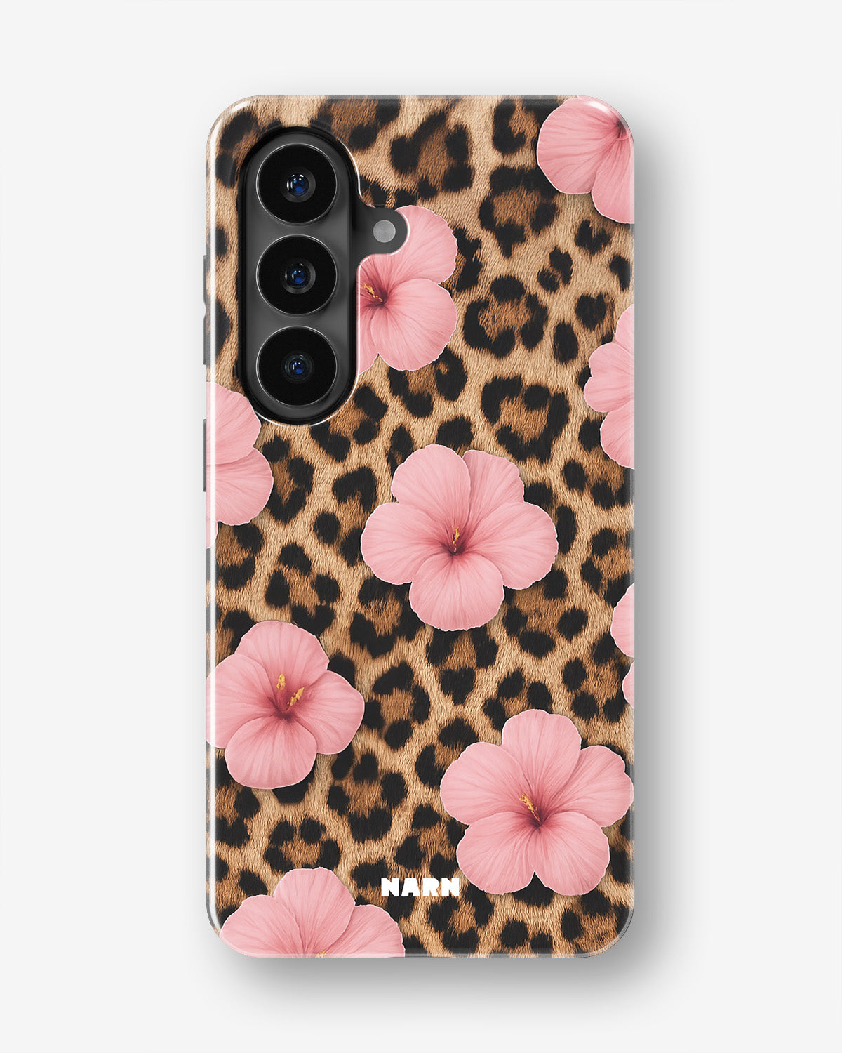 Samsung Galaxy S26 Tough Case – Leopard Flower - View 1