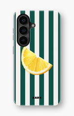 Samsung Galaxy S26 Tough Case – Lemon Stripes - View 1