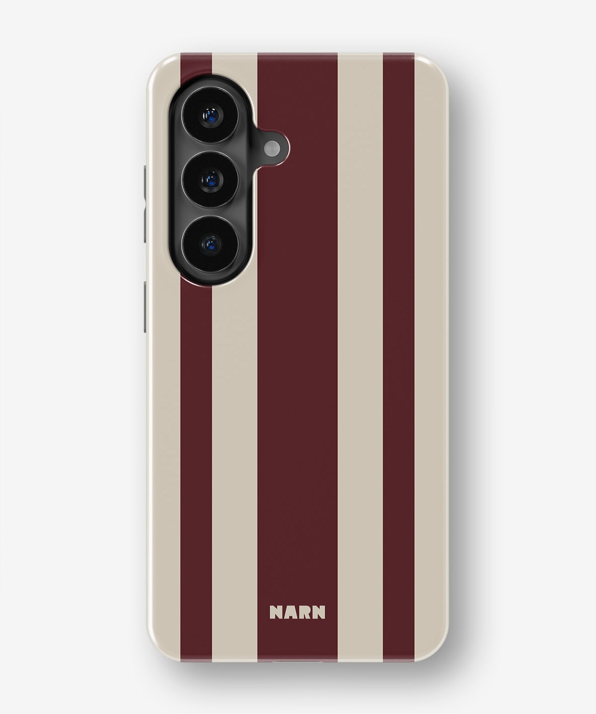 Samsung Galaxy S26 Tough Case – Bordeaux Stripe - View 1