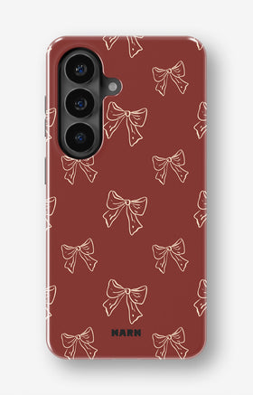 Samsung Galaxy S26 Tough Case – Cherry Bows - View 1