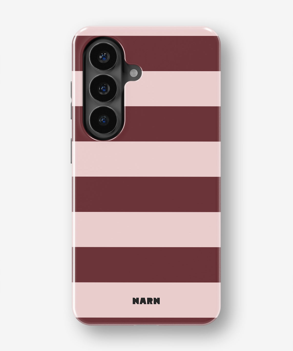 Samsung Galaxy S26 Tough Case – Cranberry Stripe - View 1