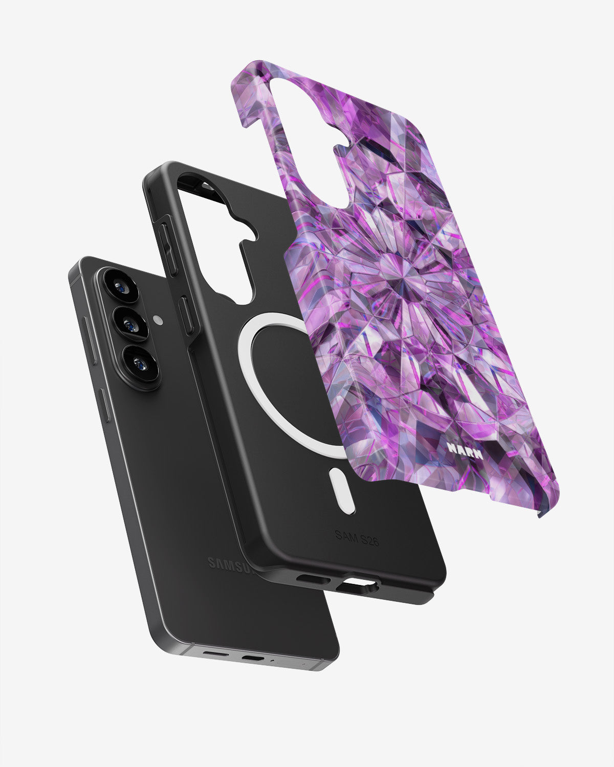Samsung Galaxy S26 Tough Case – Lavender Crystals - View 2