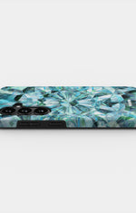 Samsung Galaxy S26 Tough Case – Green Crystals - View 3