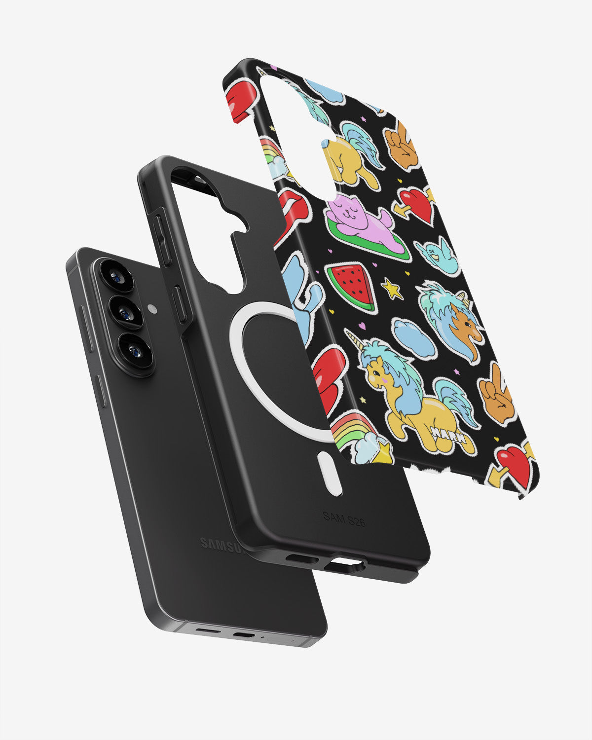 Samsung Galaxy S26 Tough Case – Cute Stickers - View 2