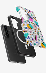 Samsung Galaxy S26 Tough Case – 80s Memphis - View 2