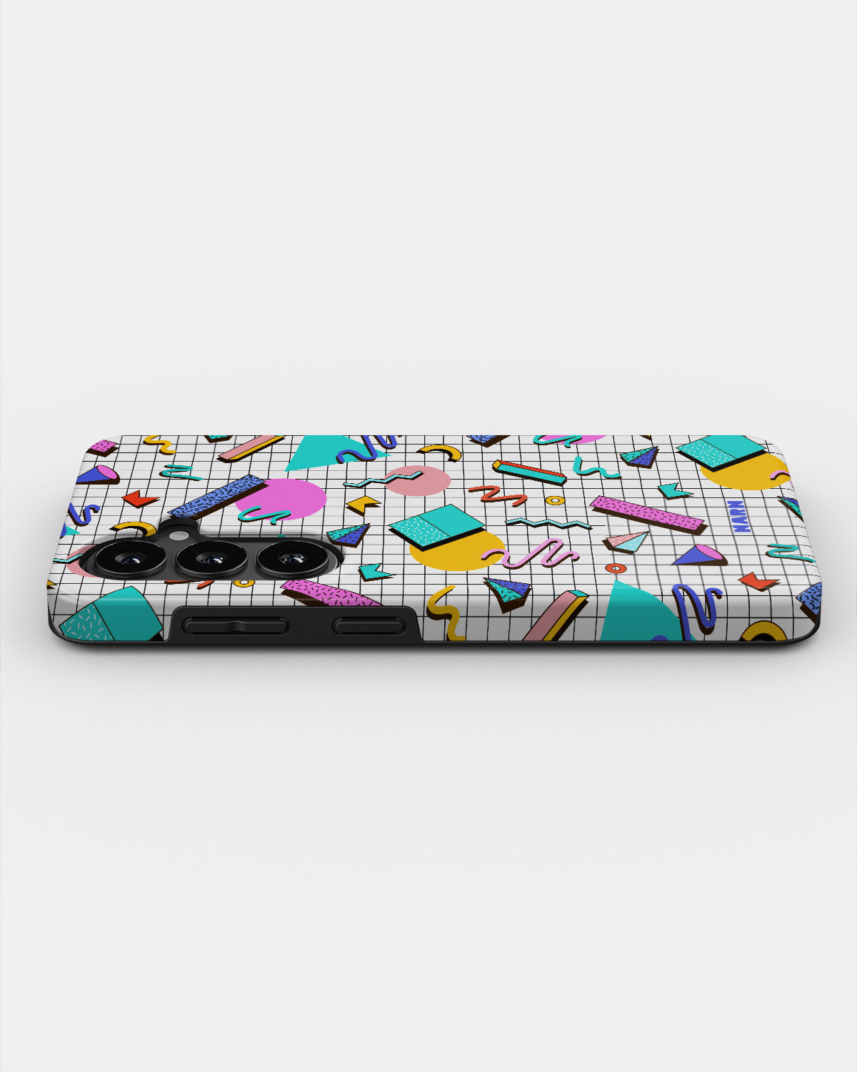 Samsung Galaxy S26 Tough Case – 80s Memphis - View 3