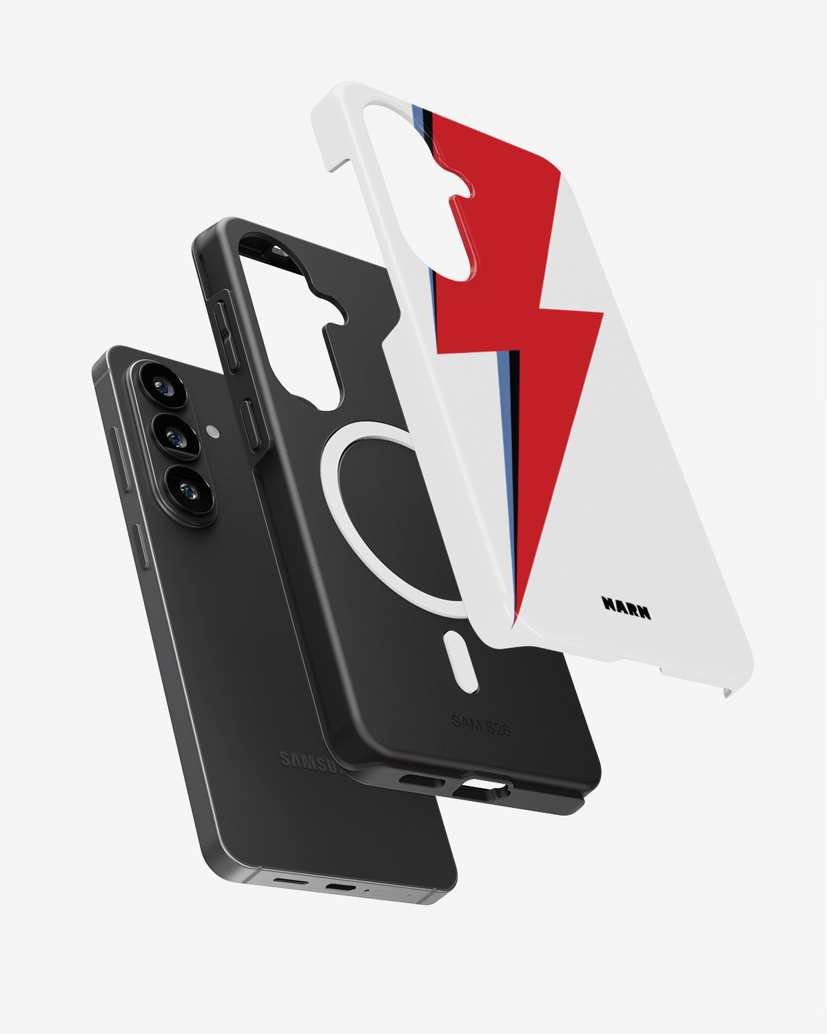 Samsung Galaxy S26 Tough Case – White Bowie  - View 2