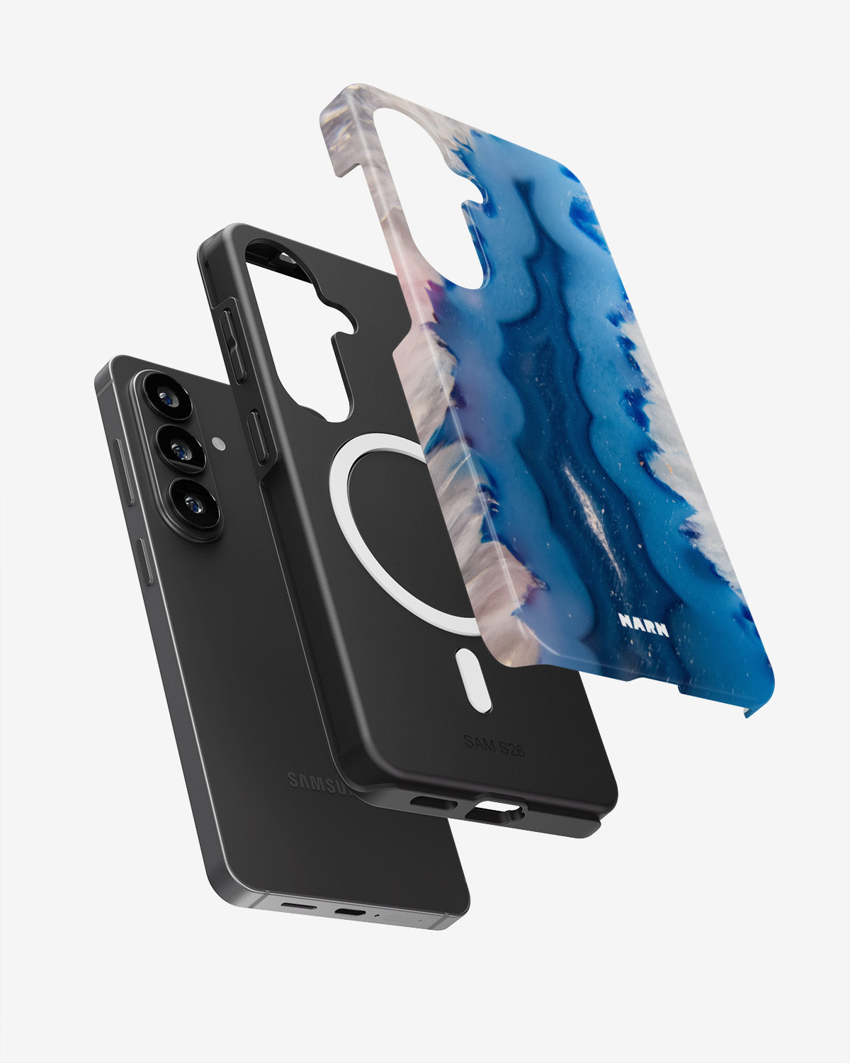 Samsung Galaxy S26 Tough Case – Blue Agate - View 2
