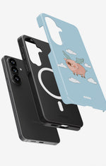 Samsung Galaxy S26 Tough Case – Dreamy Pig - View 2