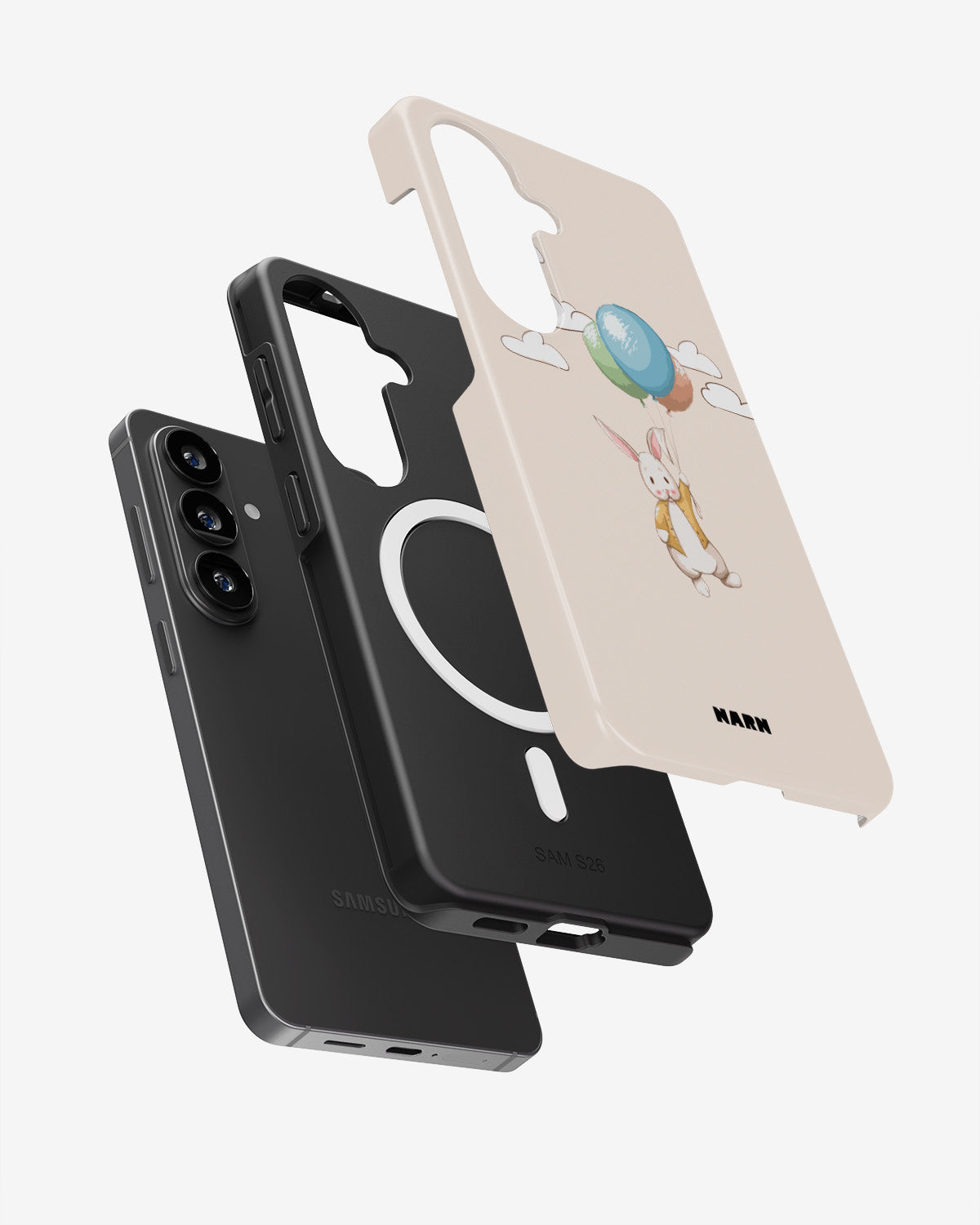 Samsung Galaxy S26 Tough Case – Flying Rabbit - View 2