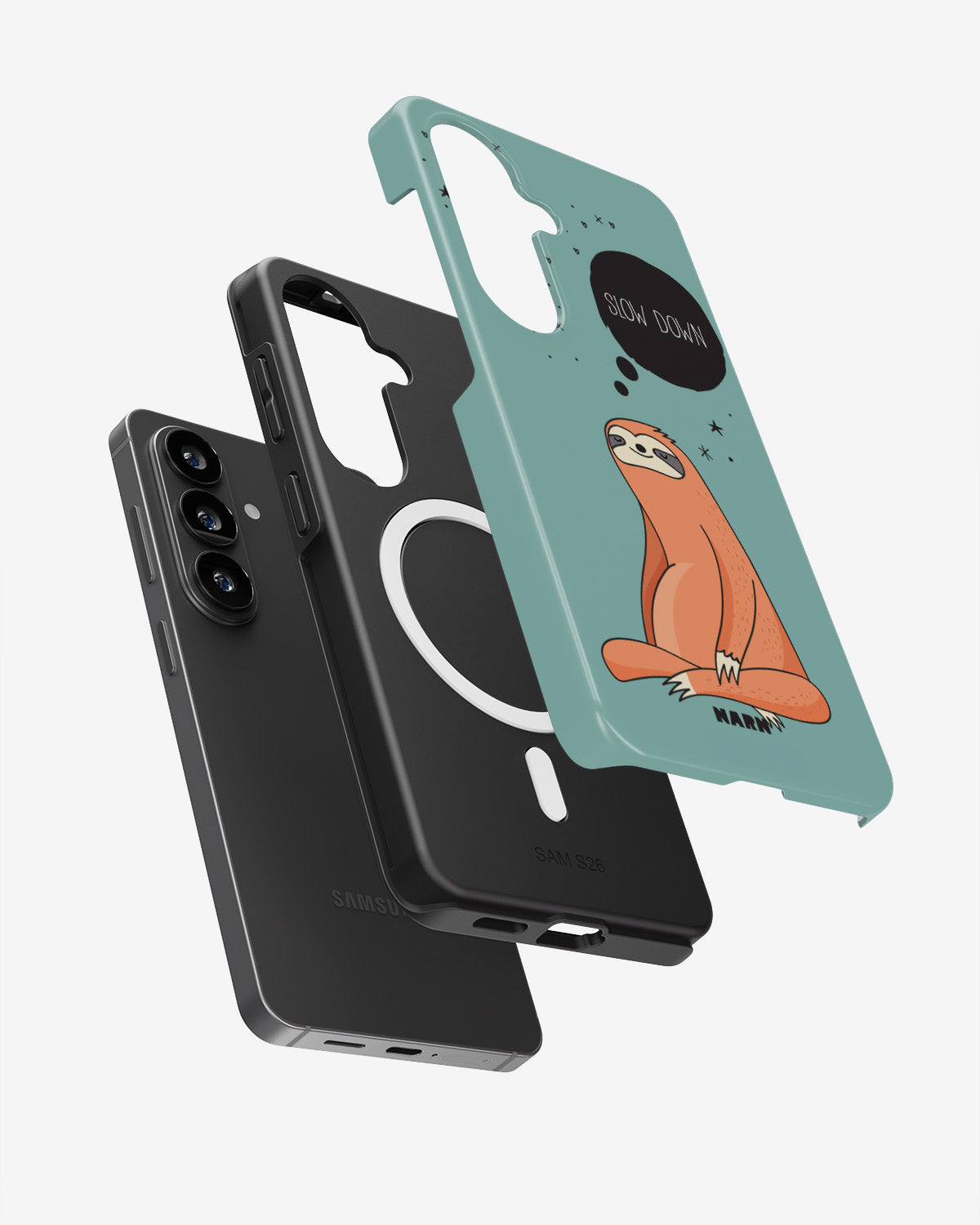 Samsung Galaxy S26 Tough Case – Slow Down Sloth - View 2