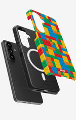Samsung Galaxy S26 Tough Case – Building Bricks - View 2