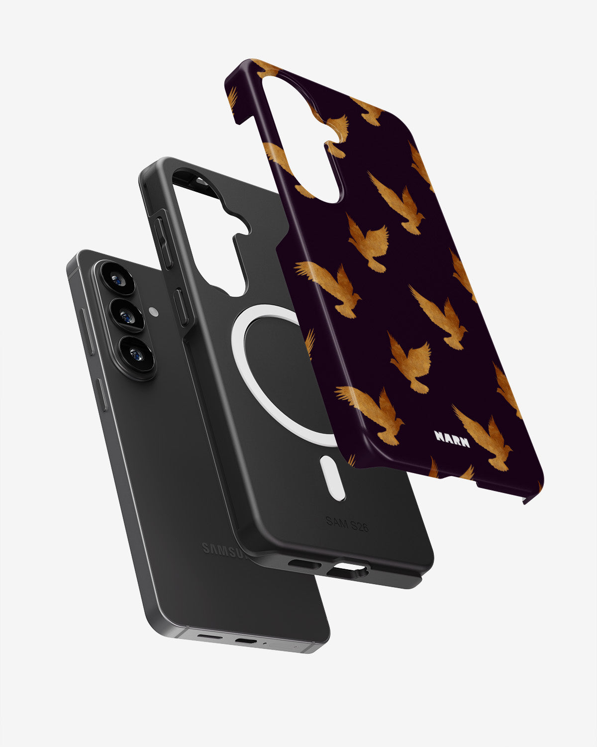 Samsung Galaxy S26 Tough Case – Royal Doves - View 2
