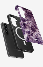 Samsung Galaxy S26 Tough Case – Purple Marble - View 2