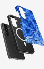 Samsung Galaxy S26 Tough Case – Blue Vintage - View 2