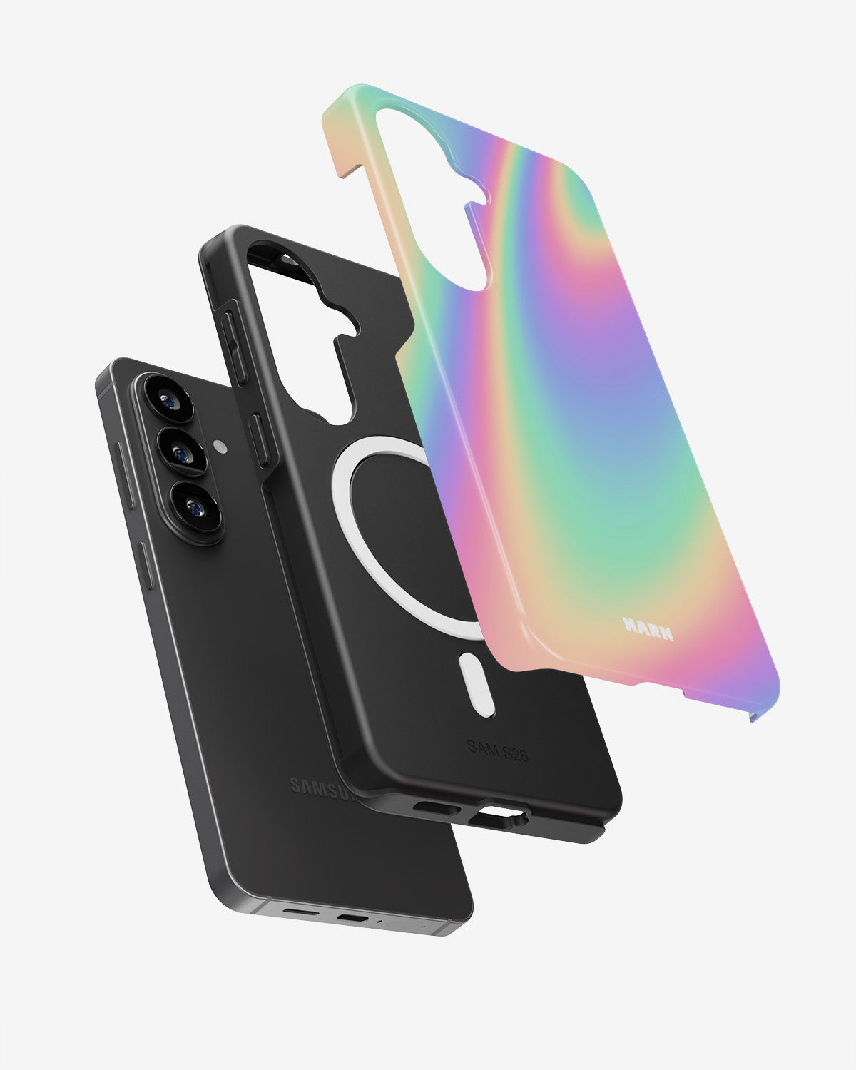 Samsung Galaxy S26 Tough Case – Rainbow Haze - View 2