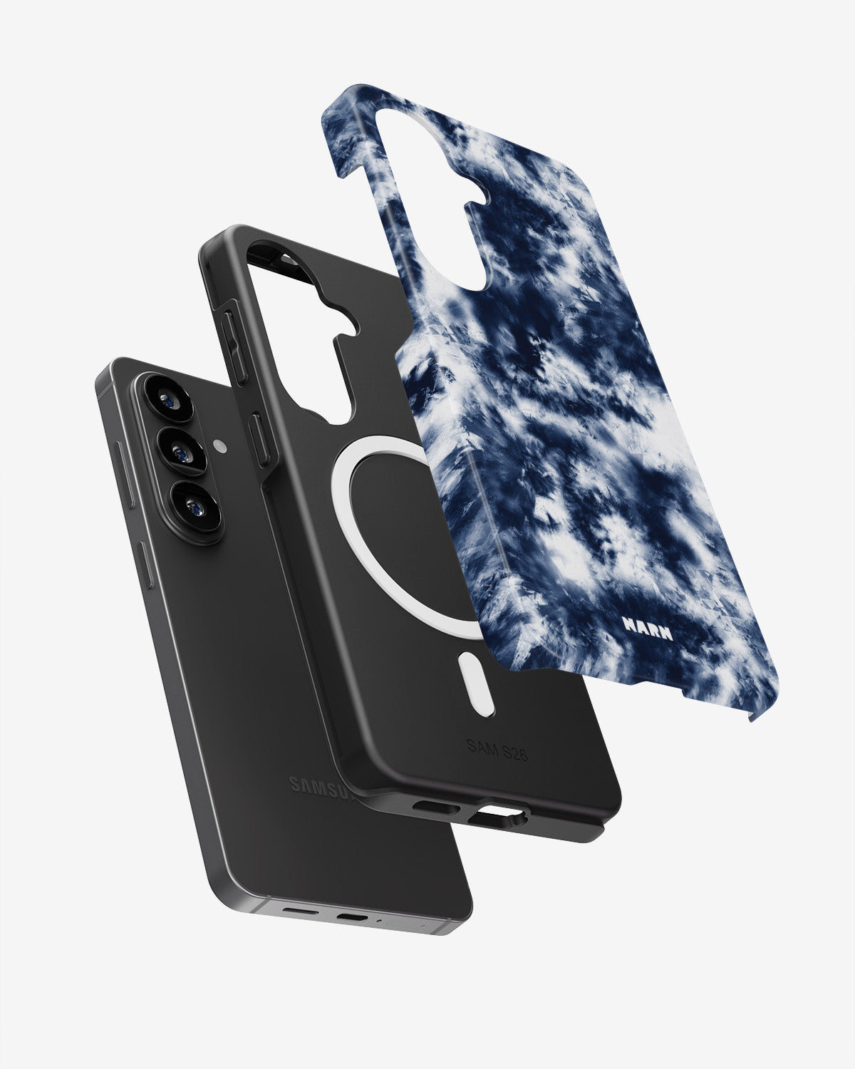 Samsung Galaxy S26 Tough Case – Tie Dye Blue - View 2
