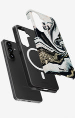 Samsung Galaxy S26 Tough Case – Golden Swirl - View 2