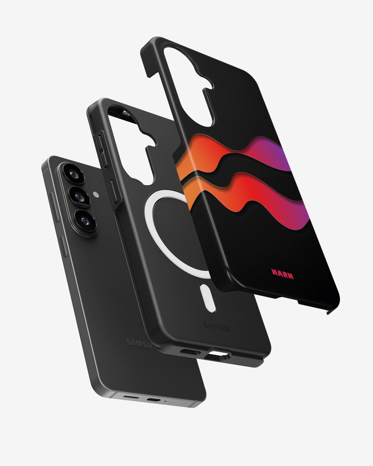 Samsung Galaxy S26 Tough Case – Color Wave - View 2