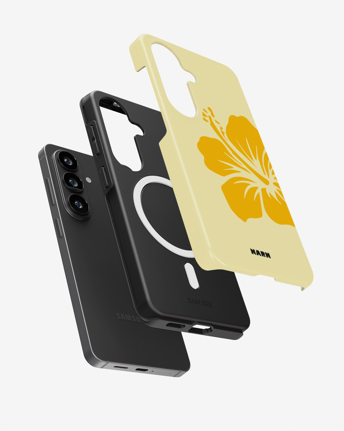 Samsung Galaxy S26 Tough Case – Golden Bloom - View 2