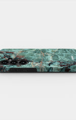 Samsung Galaxy S26 Tough Case – Green Marble - View 3