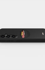 Samsung Galaxy S26 Tough Case – Golden Lips - View 3