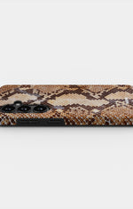 Samsung Galaxy S26 Tough Case – Brown Snakeskin - View 3