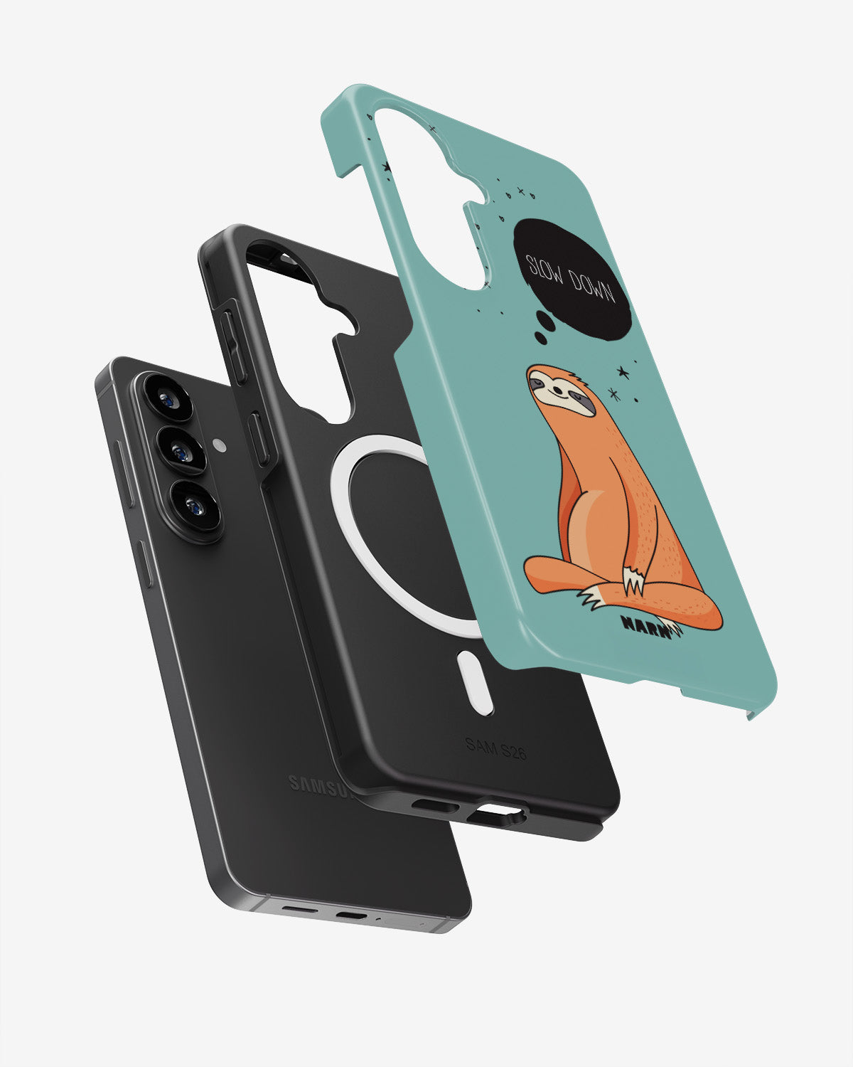 Samsung Galaxy S26 Tough Case – Slow Down Sloth - View 2