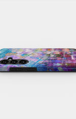 Samsung Galaxy S26 Tough Case – Purple Hearts - View 3