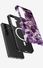 Samsung Galaxy S26 Tough Case – Purple Marble - View 2