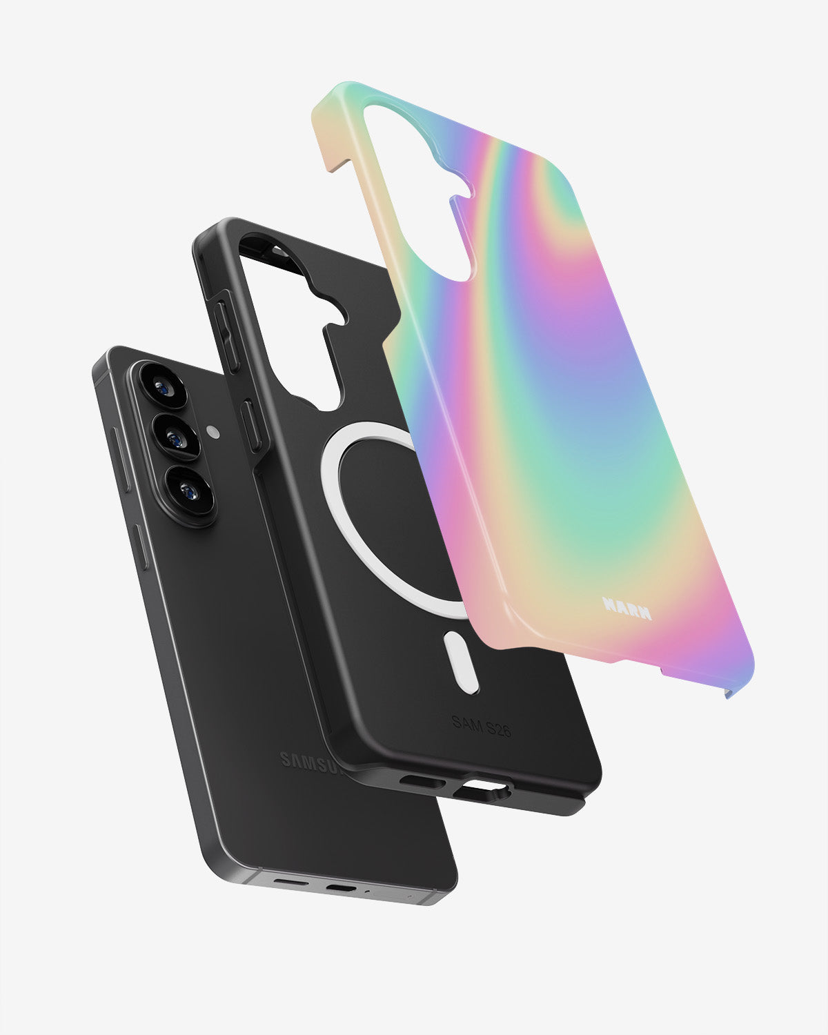 Samsung Galaxy S26 Tough Case – Rainbow Haze - View 2