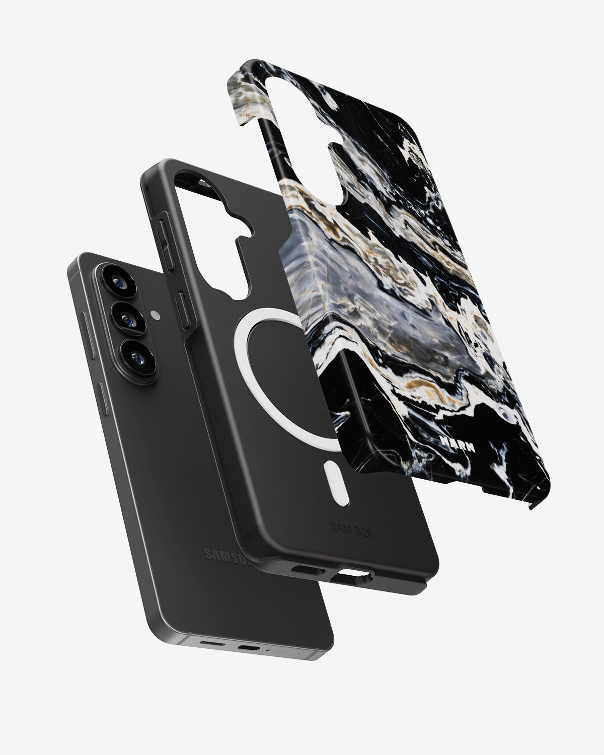 Samsung Galaxy S26 Tough Case – Dark Swirl - View 2