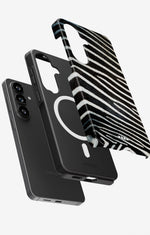 Samsung Galaxy S26 Tough Case – Zebra Stripe - View 2
