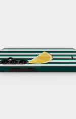 Samsung Galaxy S26 Tough Case – Lemon Stripes - View 3