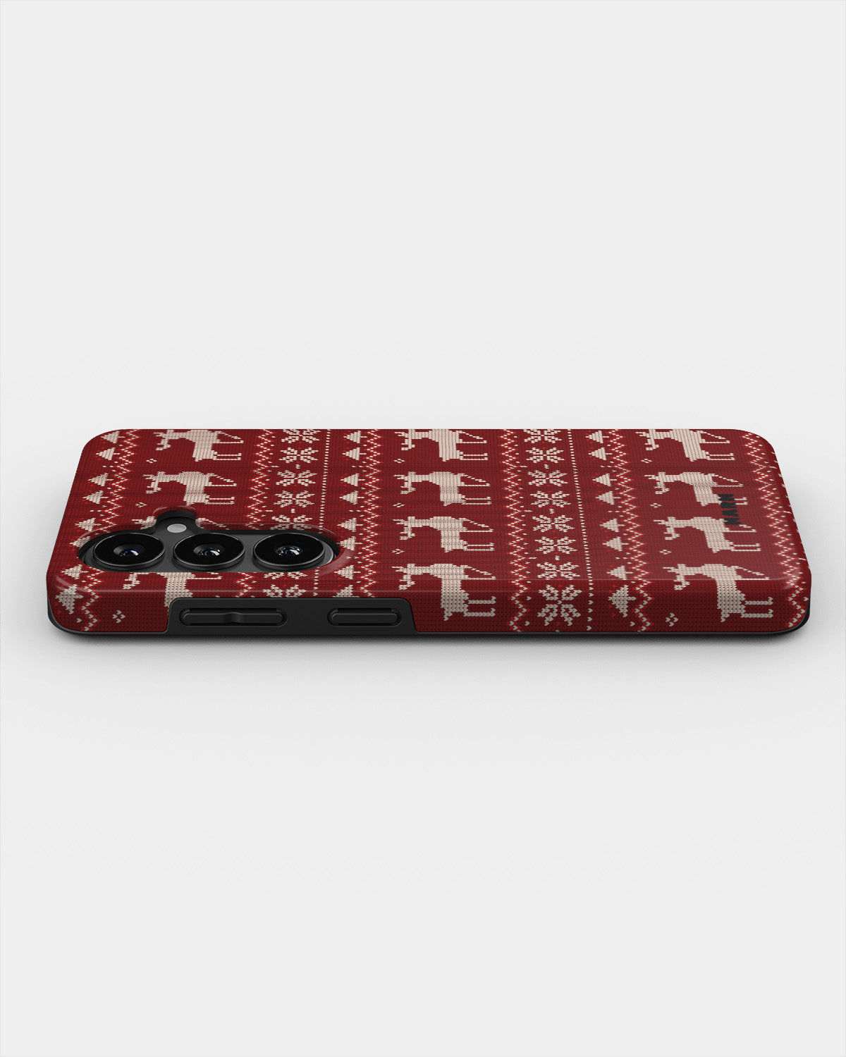 Samsung Galaxy S26 Tough Case – Reindeer Knit - View 3