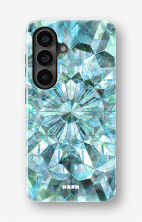 Samsung Galaxy S26 Plus Tough Case – Green Crystals - View 1