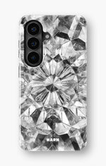 Samsung Galaxy S26 Plus Tough Case – Grey Crystals - View 1