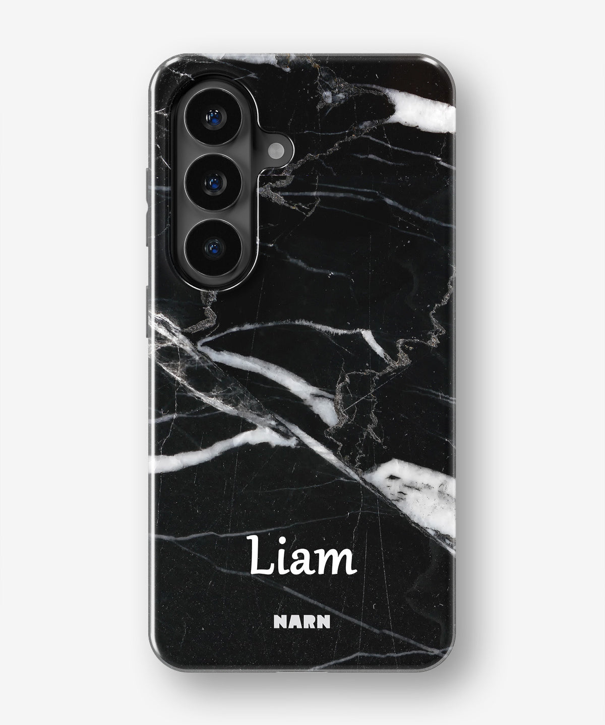 Samsung Galaxy S26 Plus Tough Case – Custom - Black Marble - View 1