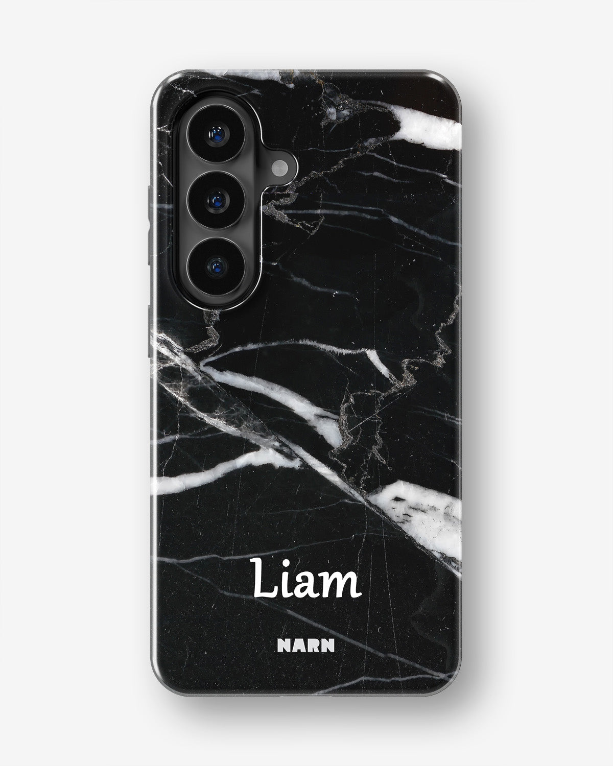 Samsung Galaxy S26 Plus Tough Case – Custom - Black Marble - View 1