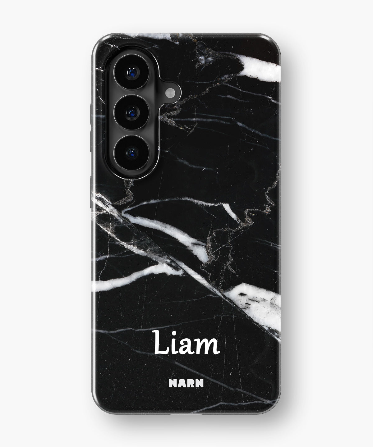 Samsung Galaxy S26 Plus Tough Case – Custom - Black Marble - View 1