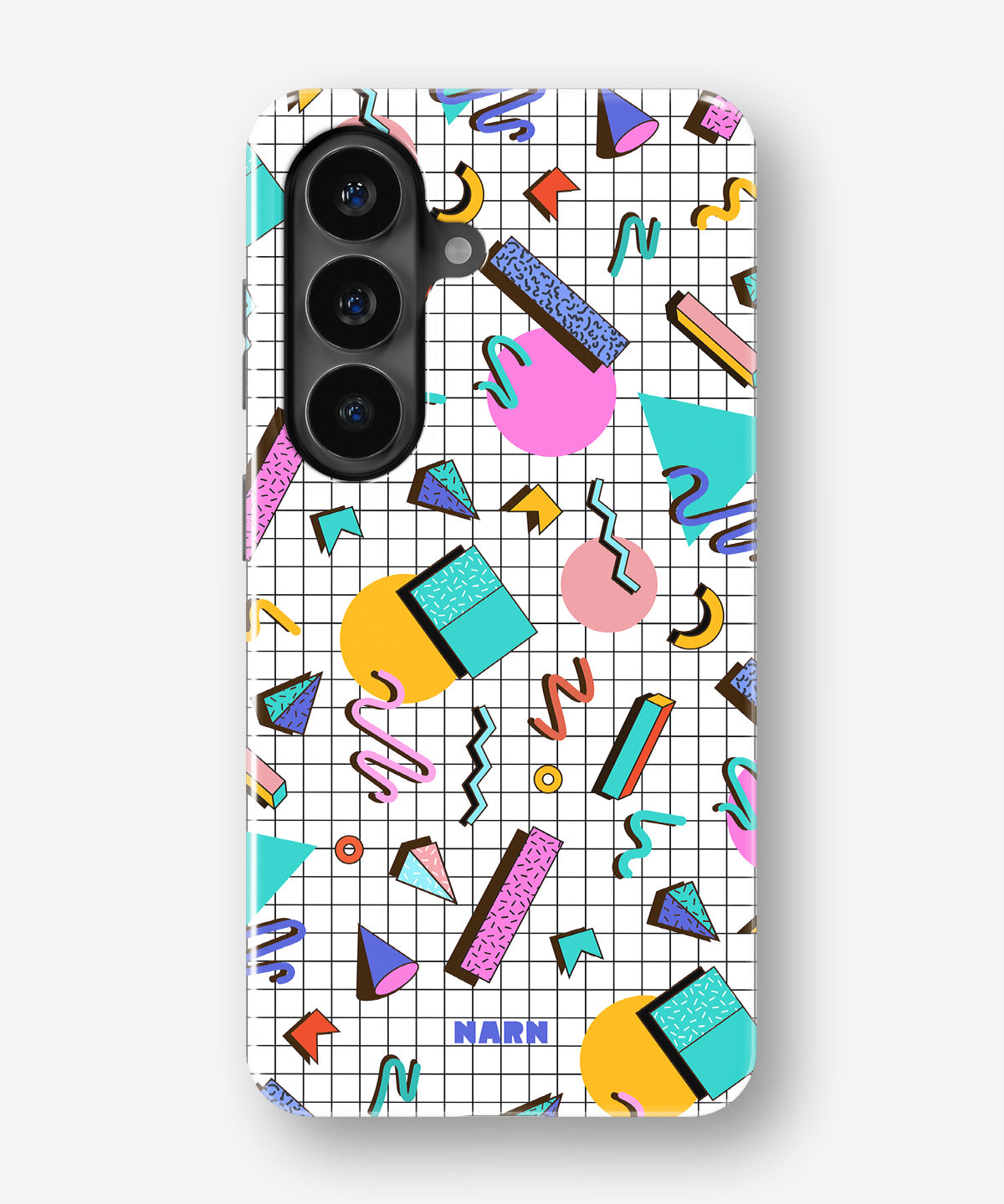 Samsung Galaxy S26 Plus Tough Case – 80s Memphis - View 1