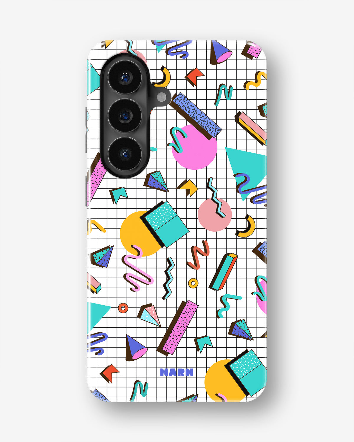 Samsung Galaxy S26 Plus Tough Case – 80s Memphis - View 1