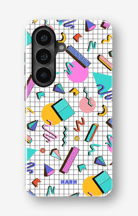 Samsung Galaxy S26 Plus Tough Case – 80s Memphis - View 1