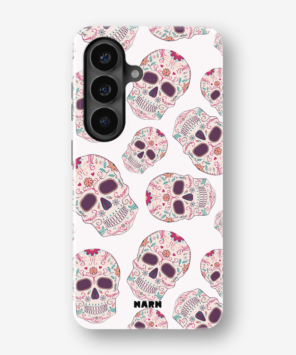 Samsung Galaxy S26 Plus Tough Case – Calavera Skulls - View 1