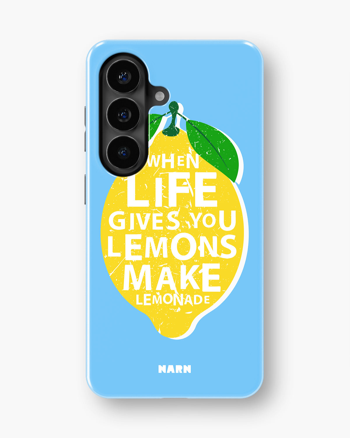 Samsung Galaxy S26 Plus Tough Case – Lemon Quote - View 1