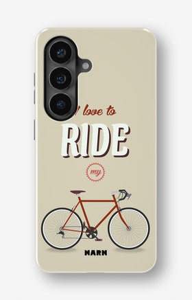 Samsung Galaxy S26 Plus Tough Case – Ride My Bicycle - View 1