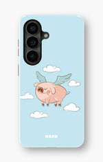 Samsung Galaxy S26 Plus Tough Case – Dreamy Pig - View 1