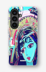 Samsung Galaxy S26 Plus Tough Case – Abstract Cat - View 1